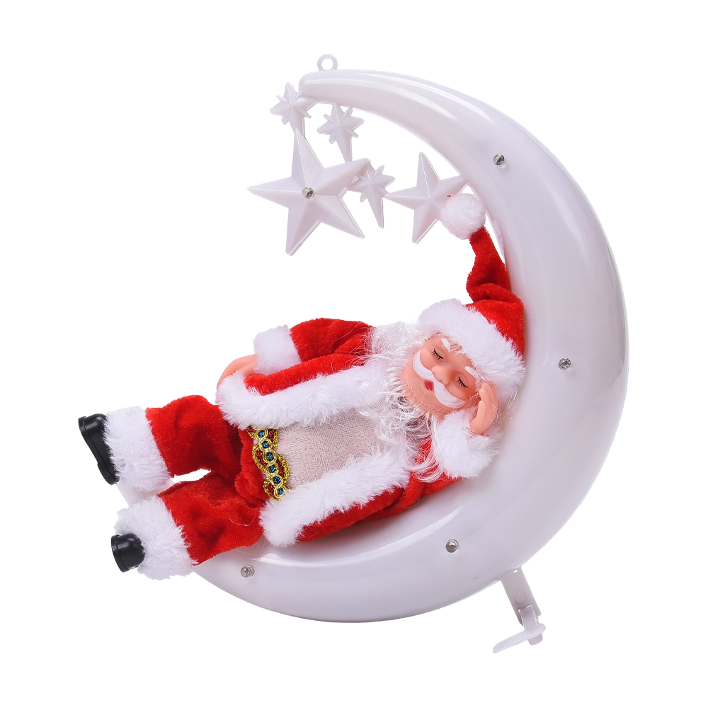 Santa Claus Figurine With A Creative Scene