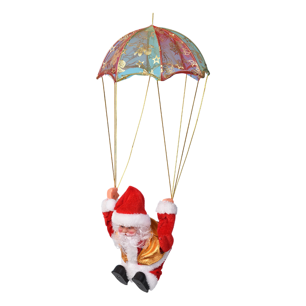 Climbing And Hanging Santa Claus