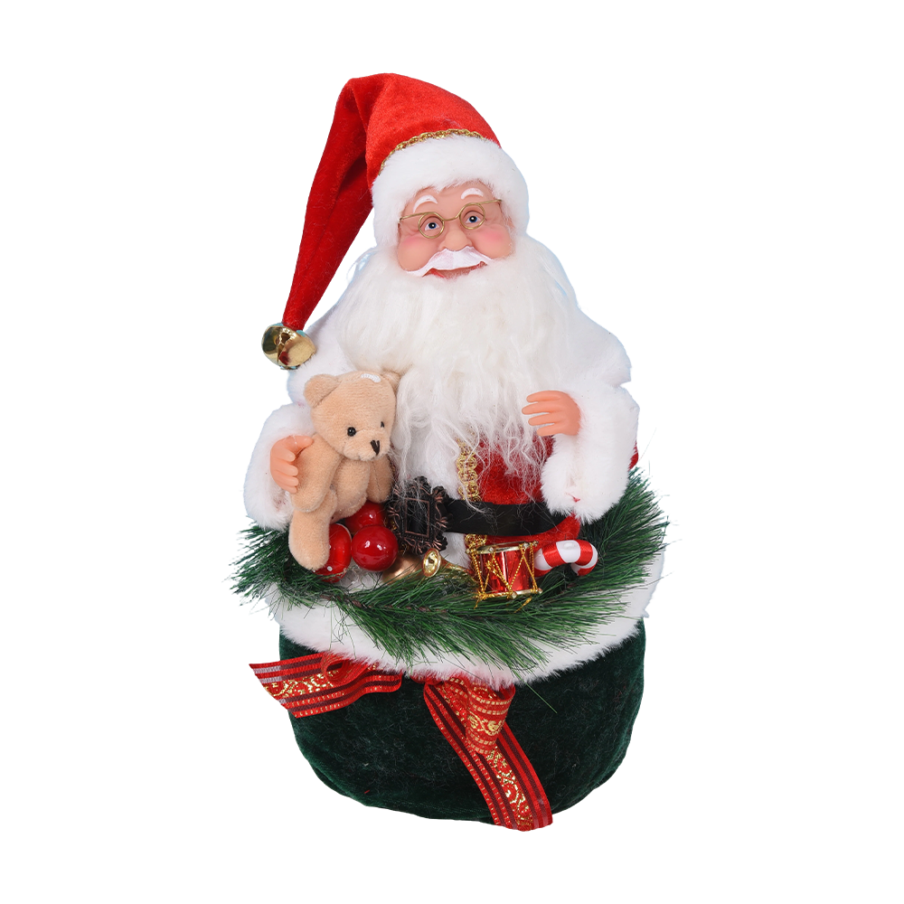 Santa Claus Figurine With A Creative Scene